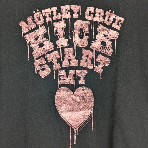 (2/$20) Motley Crue Kick Start My Heart Tee - Picture 4 of 8
